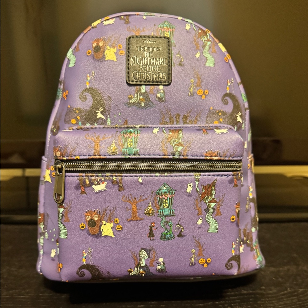 NWT Loungefly Nightmare Before Christmas Mini Backpack
